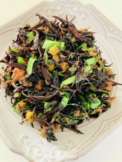 シーチキンで小松菜とひじきの煮物-レシピのメイン写真