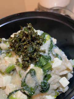 豆腐と舞茸の蓮根とじ-レシピのメイン写真