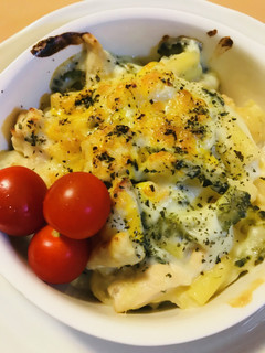 鶏肉＆ゴーヤーのチーズグラタン-レシピのメイン写真