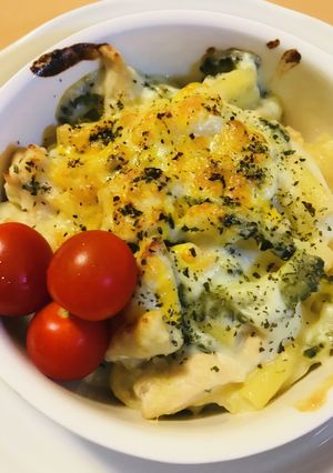 鶏肉＆ゴーヤーのチーズグラタン-レシピのメイン写真
