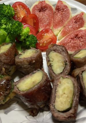 米粉☆和牛こま切れdeポテト巻き-レシピのメイン写真