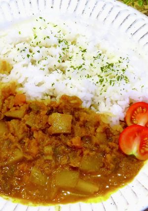 だし和風野菜カレー-レシピのメイン写真