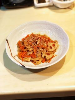 生姜でピリ辛 れんこんきんぴら-レシピのメイン写真
