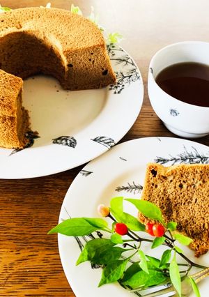 秋冬仕立て☆香る米粉のシフォン-レシピのメイン写真