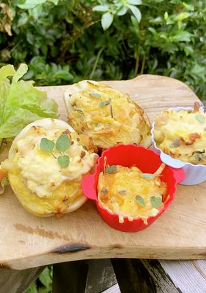 ジャガイモの詰め物焼きリンゴ入り-レシピのメイン写真