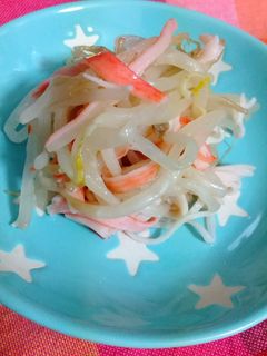 もやしとカニカマのドレッシング和え-レシピのメイン写真