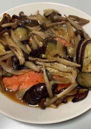 鮭と野菜のソテー-レシピのメイン写真