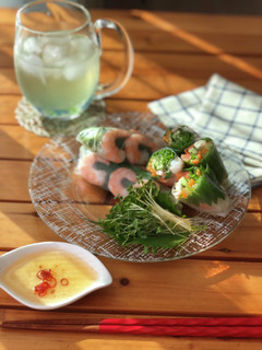野菜がもりもり生春巻き-レシピのメイン写真
