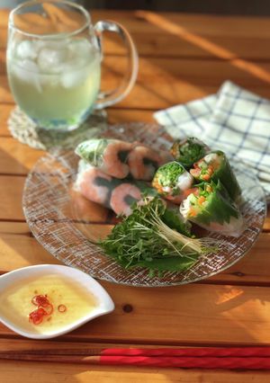 野菜がもりもり生春巻き-レシピのメイン写真