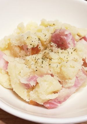 電子レンジ簡単★ベーコンのポテサラ-レシピのメイン写真