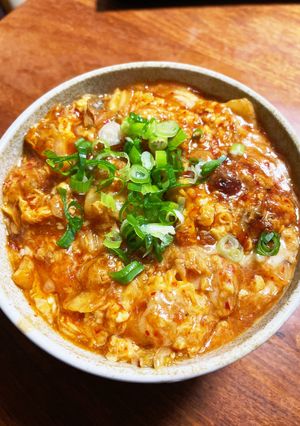 スタミナキムたま丼-レシピのメイン写真