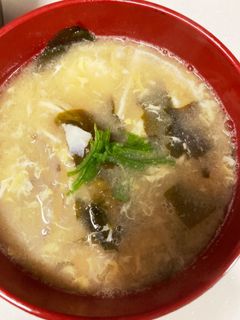 シャキシャキれんこんのほっこり味噌汁〜♪-レシピのメイン写真