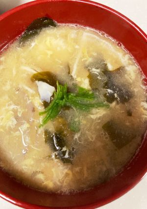 シャキシャキれんこんのほっこり味噌汁〜♪-レシピのメイン写真