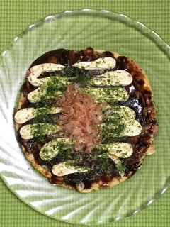 もちもちフワフワお好み焼き-レシピのメイン写真