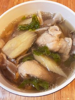鶏肉と大根とマコモタケのスープ-レシピのメイン写真