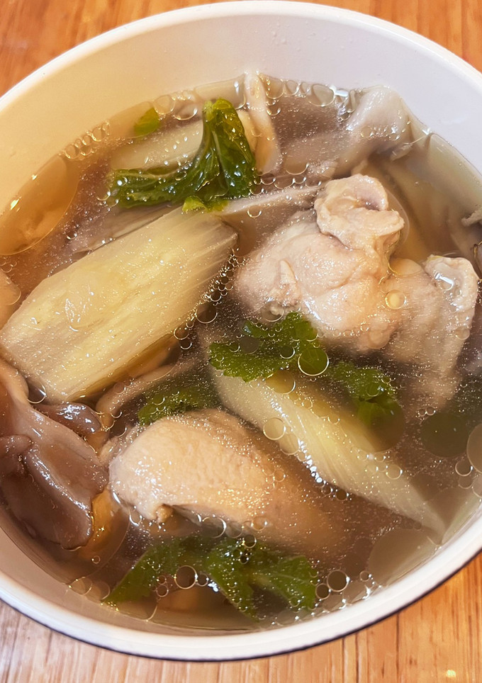 鶏肉と大根とマコモタケのスープ-レシピのメイン写真