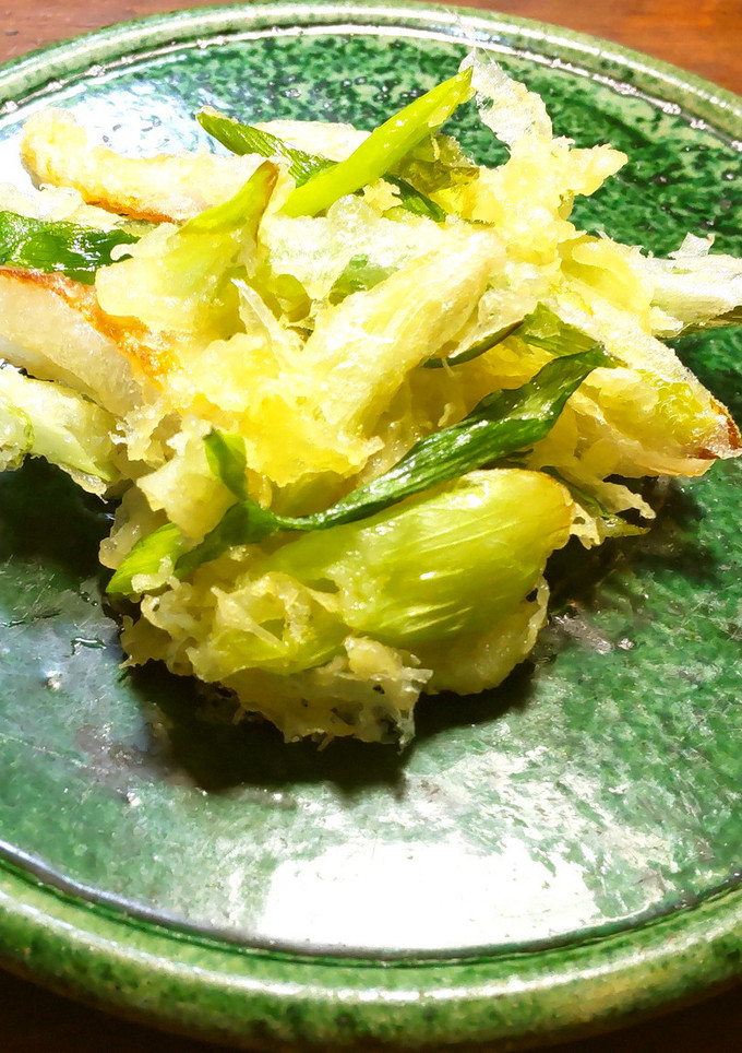 竹輪と九条葱のかき揚げ-レシピのメイン写真