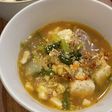 チャプチェリメイク*具沢山の卵スープ