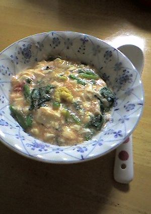 ほっとするやさしい味のたらこ豆腐-レシピのメイン写真