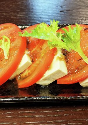超簡単 トマトと豆腐のサラダ-レシピのメイン写真