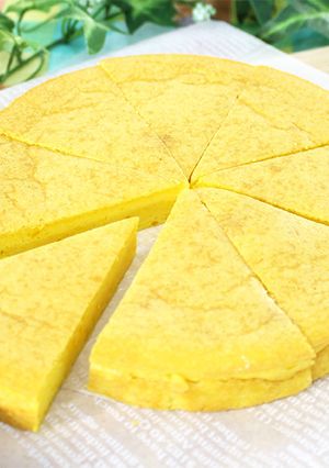 しっとり♡かぼちゃのベイクドチーズケーキ-レシピのメイン写真