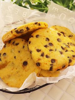 ハロウィンに★かぼちゃのチョコクッキー-レシピのメイン写真