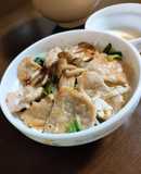 あっと言う間に完成！塩味の生姜焼き丼