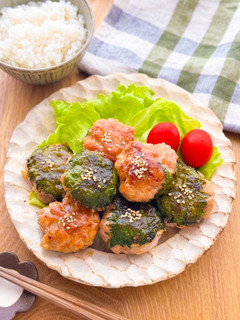 豚こま肉で作る♩大葉つくね-レシピのメイン写真