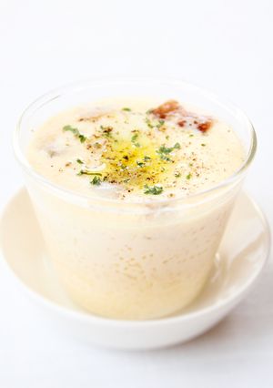 トロ〜っと美味しい【洋風チーズ茶碗蒸し】-レシピのメイン写真