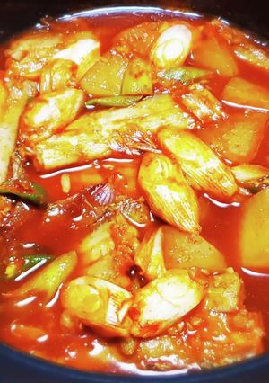 [韓国料理] 太刀魚の辛煮-レシピのメイン写真