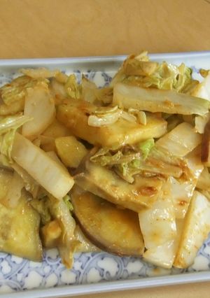 さつま芋と白菜のコチュジャン炒め-レシピのメイン写真