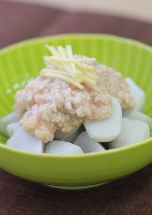 里芋のひき肉あんかけ-レシピのメイン写真