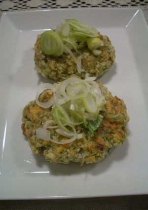 豆腐とお豆のヘルシーバーグ-レシピのメイン写真
