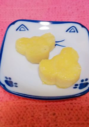 スィートポテト風 ふかし芋の型抜き-レシピのメイン写真