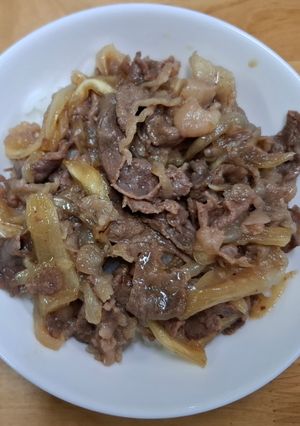 新玉ねぎと和牛の牛丼-レシピのメイン写真