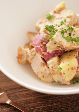 サツマイモとチキンのハニーマスタード-レシピのメイン写真
