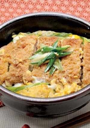 【うどんだし】┃カツ丼-レシピのメイン写真