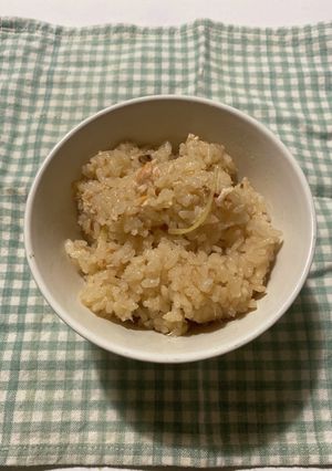 鮭の炊き込みご飯-レシピのメイン写真