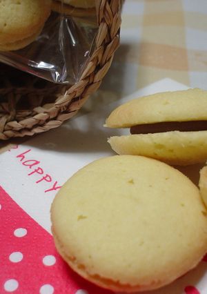 ♪ガナッシュサンドのさくさくクッキー♪-レシピのメイン写真