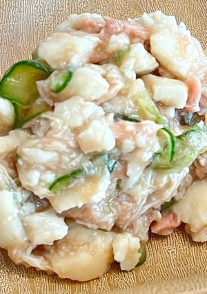 ねっとり!里芋とツナの和風ポテトサラダ-レシピのメイン写真