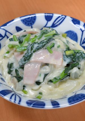ほうれん草のクリーム煮　ＪＡいるま野-レシピのメイン写真