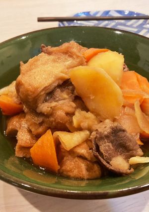 ダシいらず！大好き仙台麩入り肉じゃが◎-レシピのメイン写真