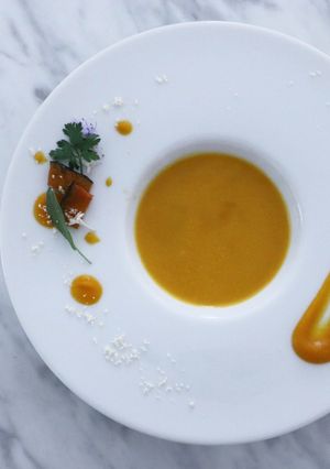 簡単フランス料理　かぼちゃのポタージュ-レシピのメイン写真