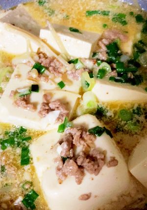 豆腐で担々スープ-レシピのメイン写真