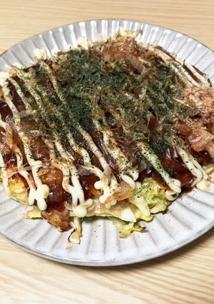 山芋でふんわり！お好み焼き【定番】-レシピのメイン写真
