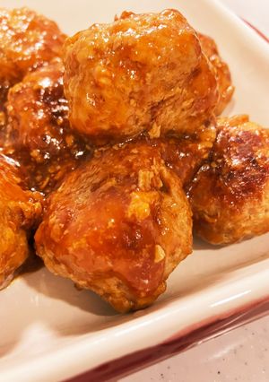 揚げない!お手軽肉団子(ミートボール)-レシピのメイン写真