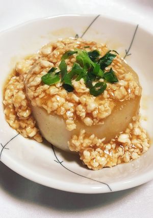 懐かしの味☆あんかけ鶏そぼろ大根-レシピのメイン写真