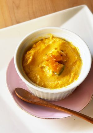 チーズケーキでリメイクパンプキンプリン-レシピのメイン写真