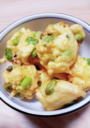 ★米粉使用★はんぺんと枝豆揚げ〜-レシピのメイン写真