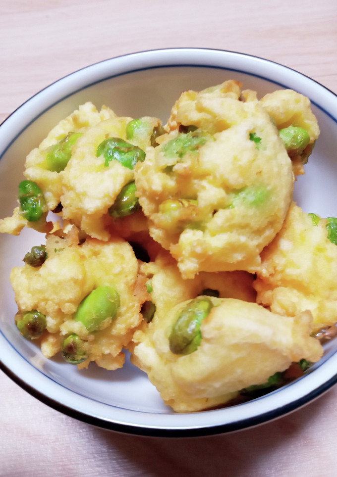 ★米粉使用★はんぺんと枝豆揚げ〜-レシピのメイン写真